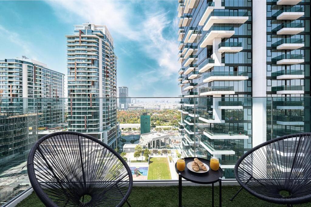 Ferienwohnung Chic 2 Bed Near Trade Centre With 5 Star Amenities Dubai Exterior foto