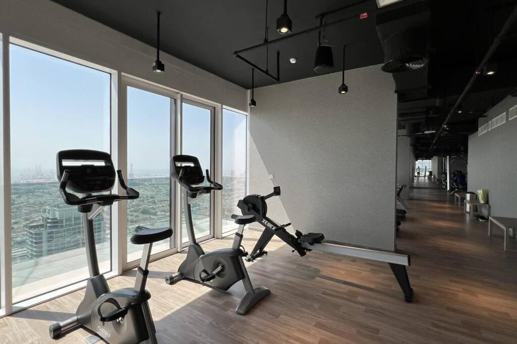 Ferienwohnung Chic 2 Bed Near Trade Centre With 5 Star Amenities Dubai Exterior foto